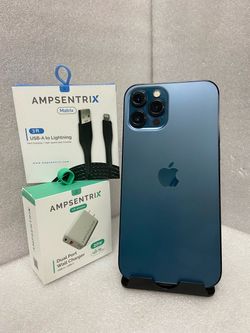 Apple iPhone 12 Pro Max Pacific Blue 128GB Unlocked - Potranco