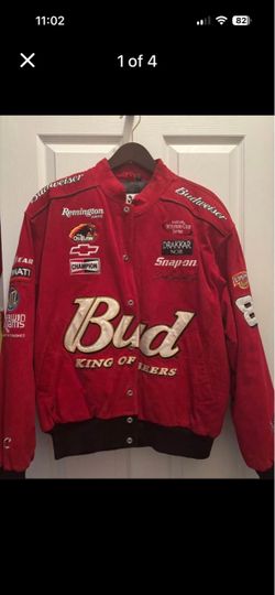Dale Earnhardt Jr. #8 Budweiser NASCAR Racing Jacket