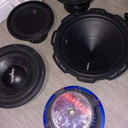 Subwoofers/amps 