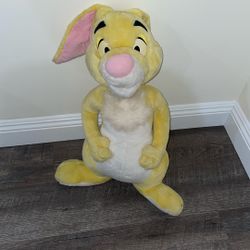Vintage Disney Winnie the Pooh Rabbit Jumbo Plush Stuffed Animal