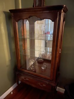 Wood Window Cabinet