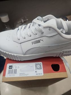6.5  white puma NEW