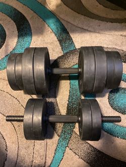 Adjustable Dumbbell & Barbell