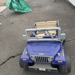 Jeep Wrangler Power Wheels
