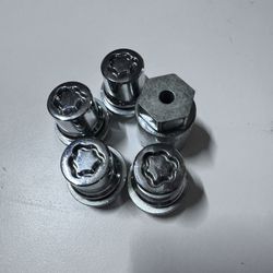 McGard Wheel Lock & Key Set 046155 Genuine Lock set of 5 Cars SUVs security tire