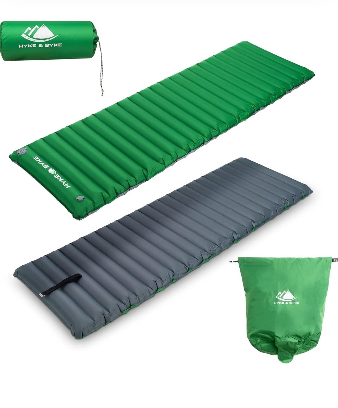 Hyke & Byke Appalachian Inflatable Sleeping Pad New
