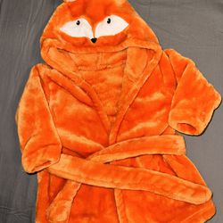 0-9 Months Fox bath Robe - New Without Tags