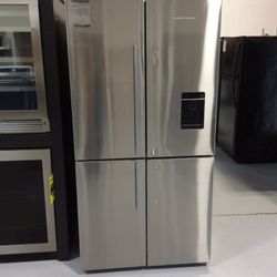 Fisher and Paykel Quad Door Refrigerator  Freezer