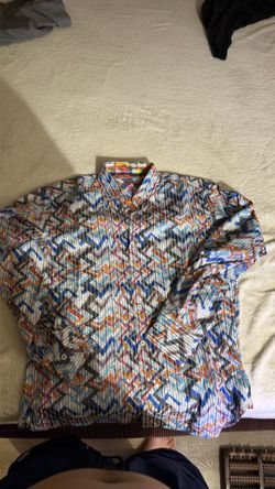 Visconti black button up