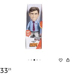 Shelf Talkers 12" Talking Plush Andy from The 40-Year-Old Virgin Movi