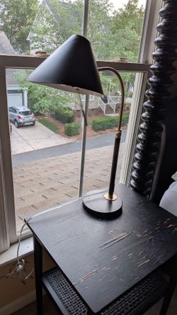 West Elm Mid Century Adjustable Pull Cord Lampa