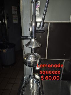 Lemonade squeezer.