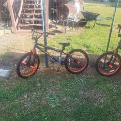 Two  20" Free Style BMX
