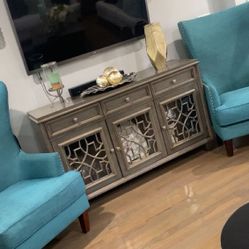 2 Wingback Chairs