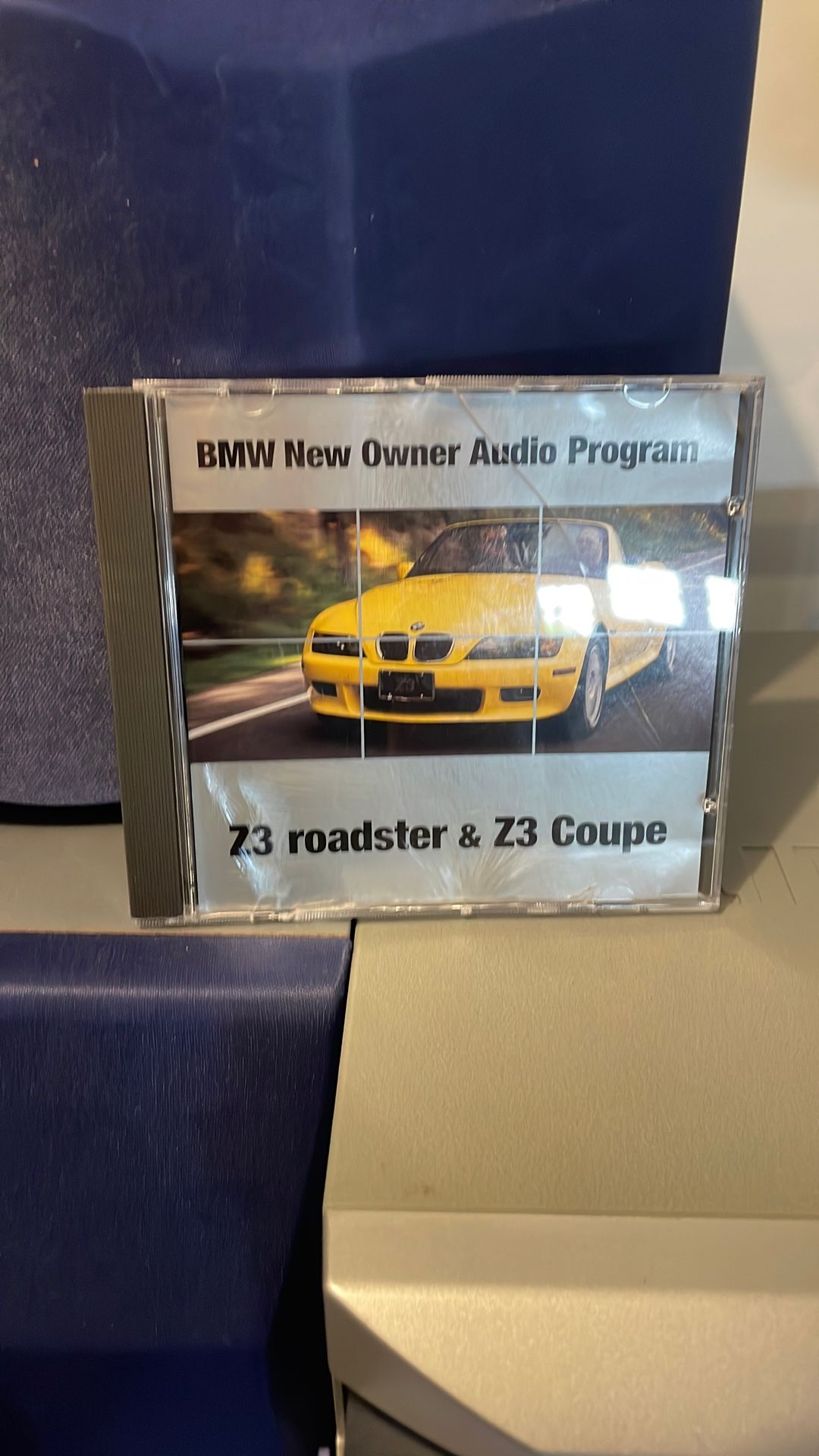Original CD for BMW Z3 - New Owner Audio Program