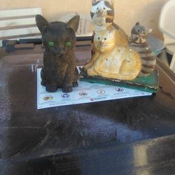 Porcelain Kat Figurines