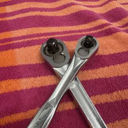  Craftsman USA Nos 1/2” Drive Quick Release Ratchet VT44809 And VT 44808