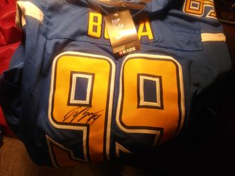 Signed NFL jerseys