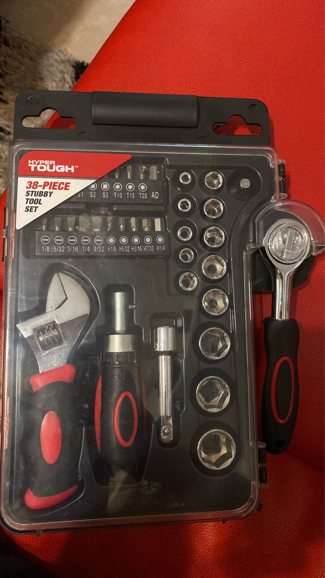 38-piece stubby tool kit