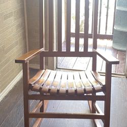 Wooden Rocking Chair