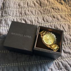 michael kors gold watch