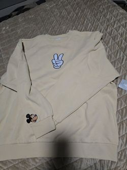 Disney long sleeve sweater mens XL