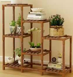 BRAND NEW Multi-Tier Wooden Plant Stand / Flower Pot Shelf