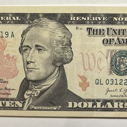 $10 Birthday Note – March 12 Fancy Serial – QL Prefix – 2019-2026 Set