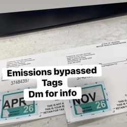 Emission Bypass I Will Have The Sticker Ready Same Day 