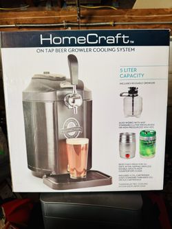 Home craft beer cooling system