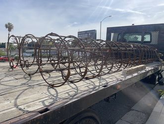 2’ by6’8” cage #5/8  Rebar (15 left  must go.