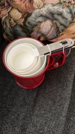 Floor Sifter With Measuring Spoons, $10
