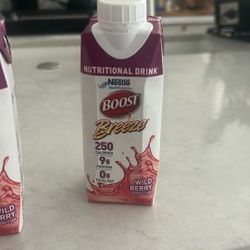 Nestle Boost Drinks