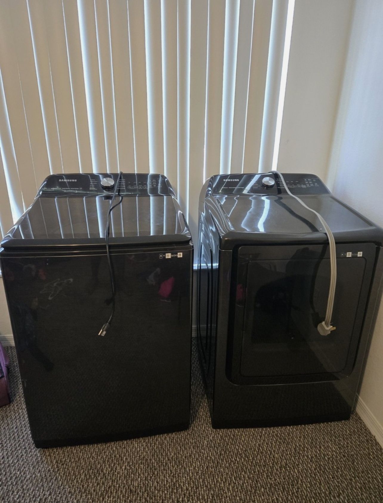 Black, Samsung, Electric SMART WASHER/DRYER COMBO