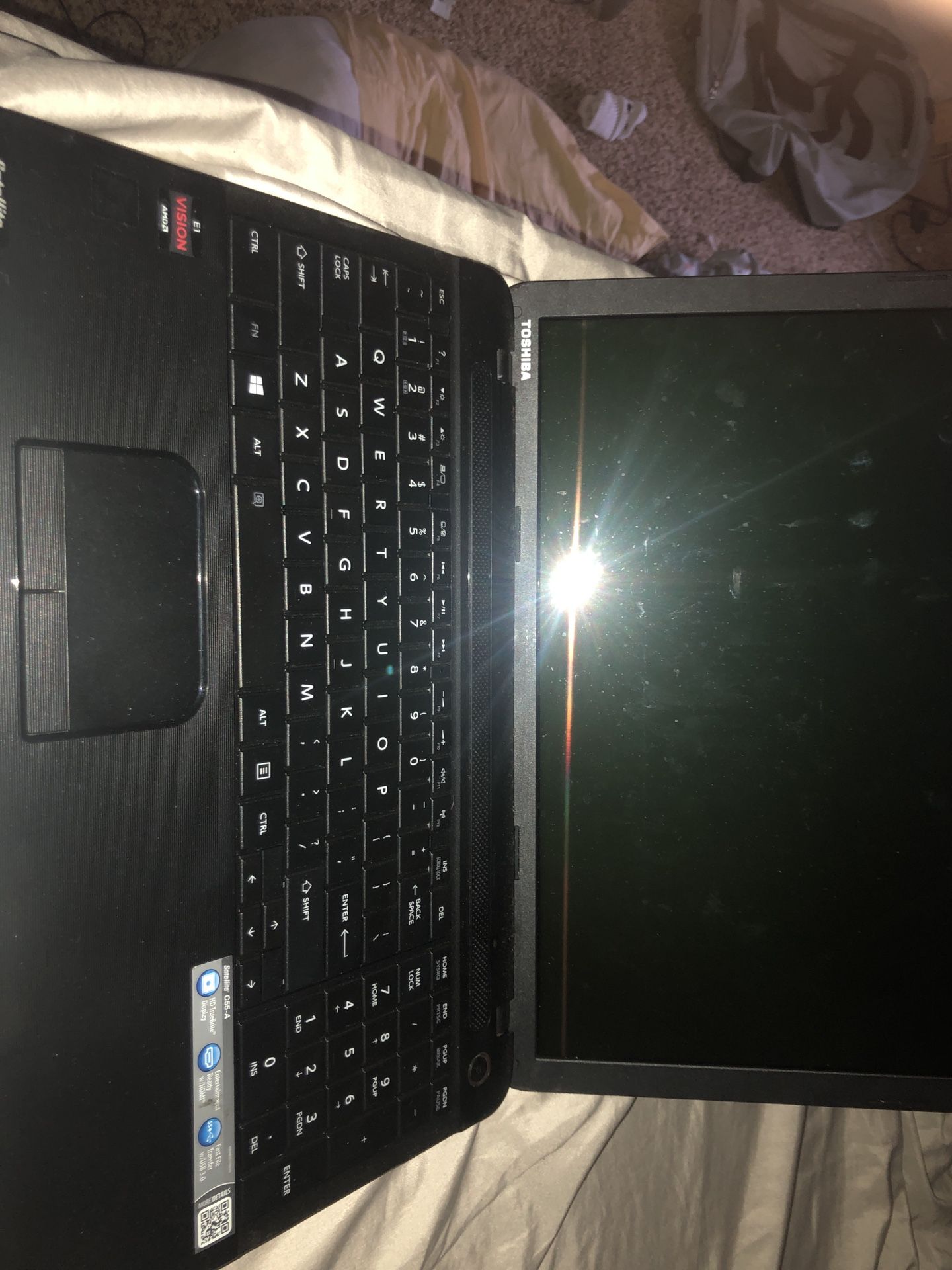 Older toshiba laptop