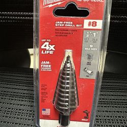 Milwaukee Jam-free Step Drill Bit 1/2-1 In 