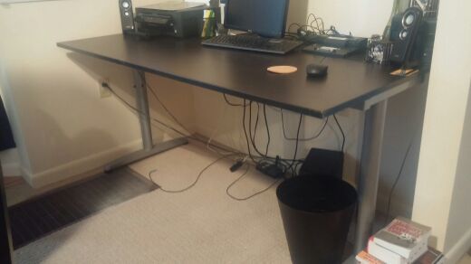 IKEA Bekant Desk - Black/Brown