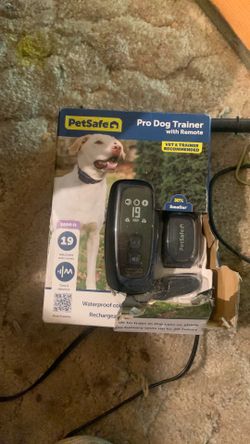 Pet safe pro dog trainer with remote