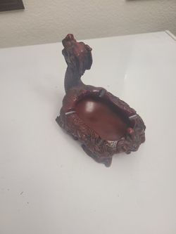 Handmade Dragon Ashtray 