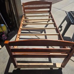 Wood Twin Bed Frame 