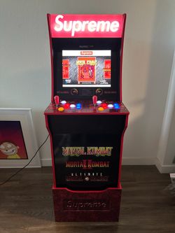 Supreme x Mortal Kombat Arcade 1UP Limited Production /2400