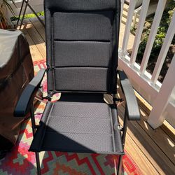 Patio chairs reclining 