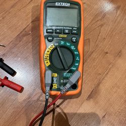 Extech EX530 True RMS Heavy Duty Industrial MultiMeter