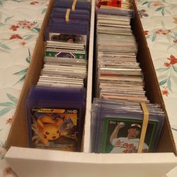 Variety Of Different Sports Cards, Selling As A Lot