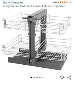 Xverycan Pull Out Blind Corner Cabinet Organizer