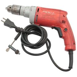 Milwaukee 0299-20 Heavy-Duty Corded 1/2 in. 13 mm Drill 120V 8A 0-850 RPM with Keyed Chuck