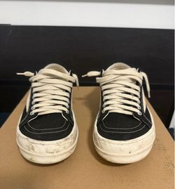 Rick Owen drkshdw black and cream size 9