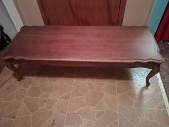 Vintage wood table