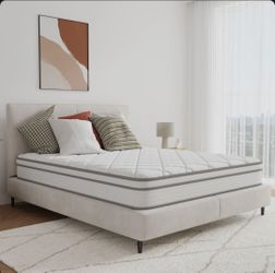 10" Medium Comfort Hybrid Memory Foam Mattress Full Size