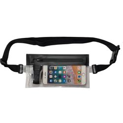 Small Crossbody Bag Travel Fanny Pack Water Resistant Chest Bag Waist Pouch for Biking Running Walking Workout Sports Event (Clear)